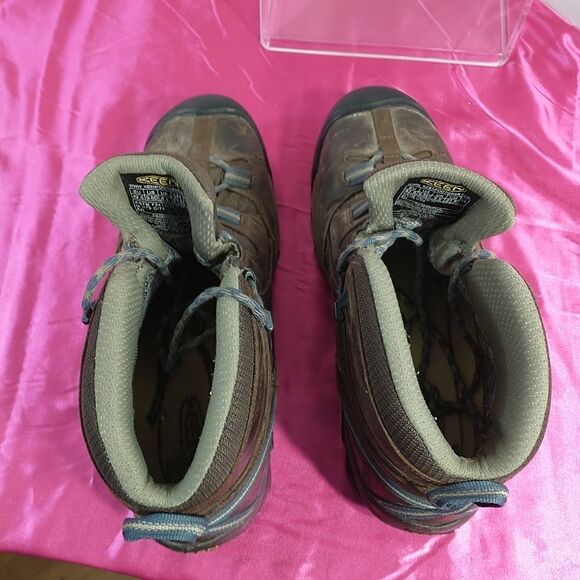 Keen Detroit Mid Boot Steel Toe Men\'s Size 9.5 D 1007004D . Condition is Pre-own